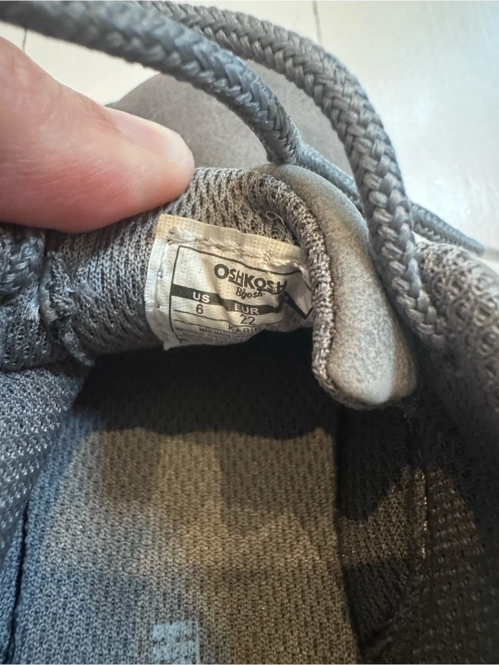 Kids Gray Lace-Up Dress Shoes